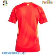 Camisa de time de futebol Espanha Replicas 1º Equipamento Feminina Europeu 2024 Manga Curta